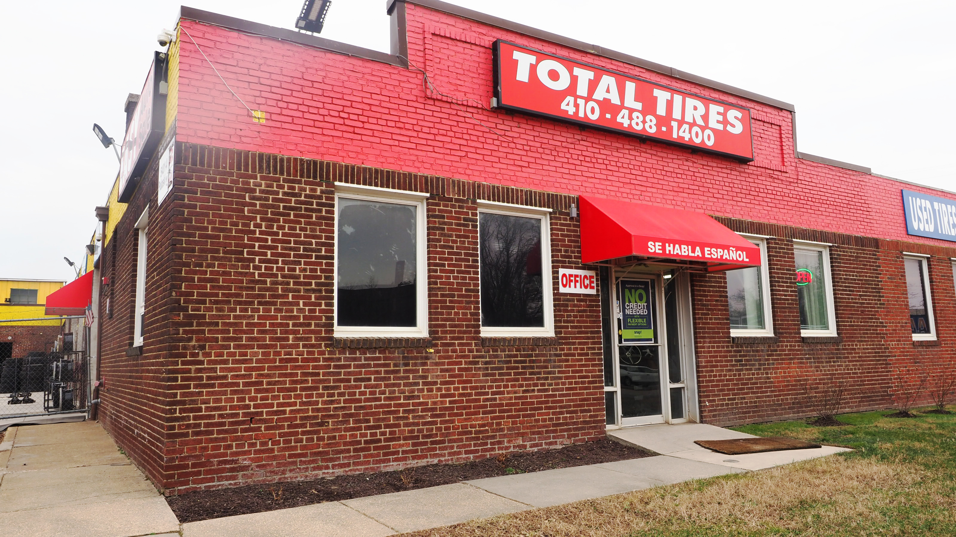 Total Tires Baltimore outside